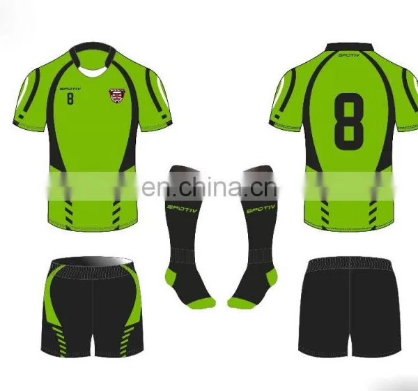2015 Customize College Team Rugby Jersey Set photo-6