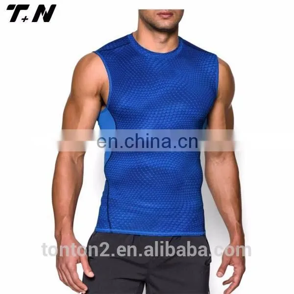 OEM Top Sale Sportswear Compression Shirts photo-3