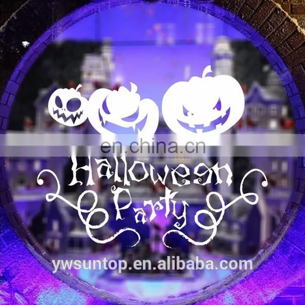 Halloween Theme Pumpkin Evil Window/Wall Sticker Halloween Decoration Home Decoration photo-4