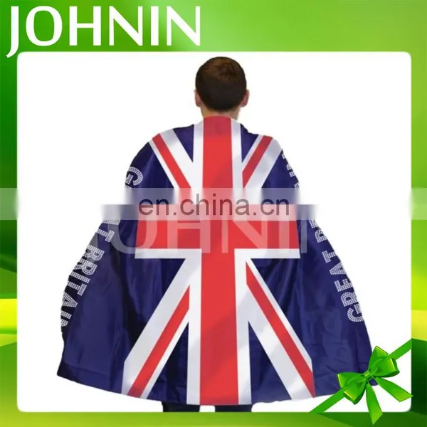Hot Sell 2017 World Cup Game Popular Sport Fans Cape Body Flag