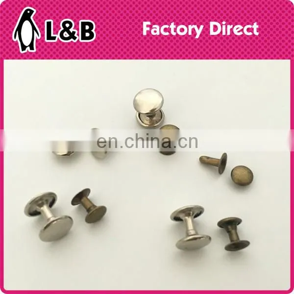 Double Cap Single Cap Cheap Metal Jeans Rivet for Shoes Bag Clothing photo-2