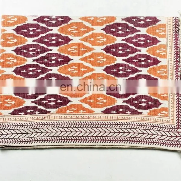 Decorative Modern Wool Hand Cotton for Living Room Area Rug photo-3