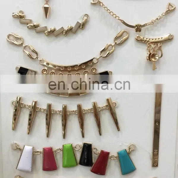 2016 Fashion Metal Chain Garment Accesories Necklace on Collar Decoration on Clothing photo-4