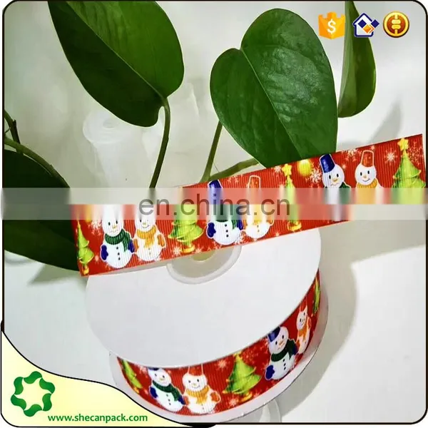 SHECAN Cheap 25mm,75mm All Size Supply Grosgrain Ribbon With Design