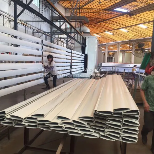 V-Shape Aluminum Baffle Ceiling/Aluminium Linear False Ceiling Wholesale/Aluminum Profile Wood Grain Color Metal Baffle Ceiling photo-3