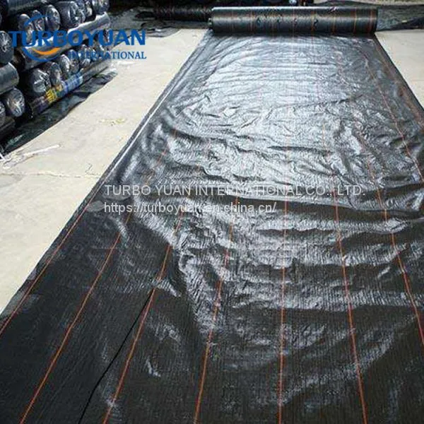 Green Color Prevent Weed Cloth / Plastic Weed Barrier Mat Made in China photo-5