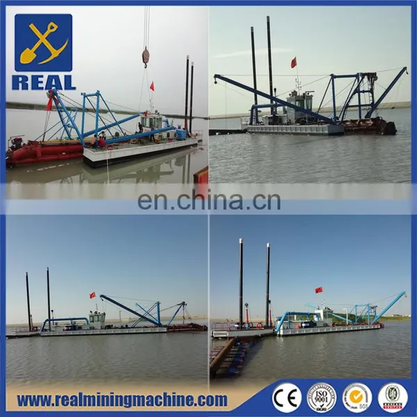 Small Scale Sand Pumping Cutter Suction Dredger Sucter Sand Baots photo-4