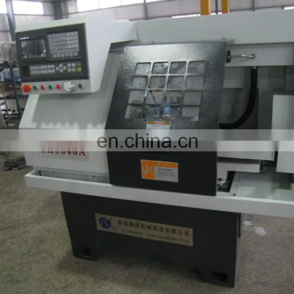 Small Cnc Lathe CK0640A With Collet Chuck and Automatic Tool Turret photo-3