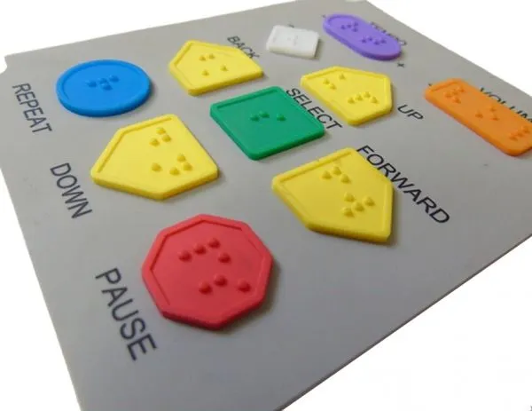 Silk Printing Silicon Remote Silicone Computer Keyboard photo-3