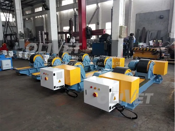 40T Capacity Adjustable Turning Rolls China Heavy Duty Positioner photo-3