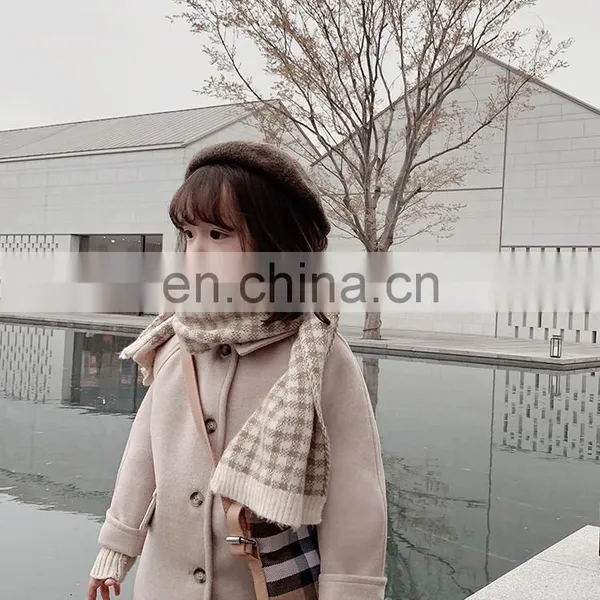 6087/Good Quality Kid Clothing Winter Warm Children's Boutique Woolen Coat for Girls photo-3