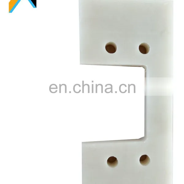 UHMWPE Drag Conveyor Paddles UHMWPE Beveled Edge Flights Virgin UHMW Ultra High Molecular Weight UHMWPE Flight Chain Spacers photo-3