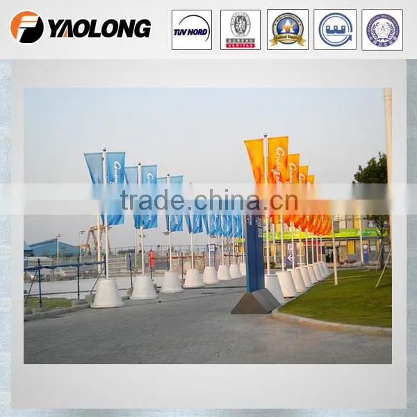 Tapered Stainless Steel Flagpole for Retail photo-4