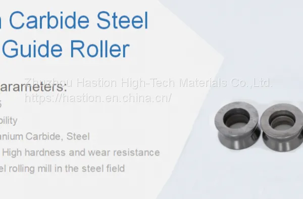 Titanium Carbide Roller High Speed Finishing Guide Wheel for Steel Rolling Mills photo-4