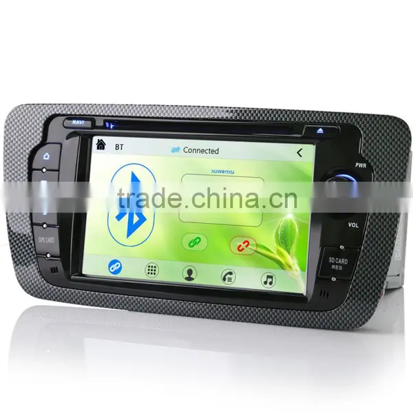 Erisin ES7695M 7" 2 Din Bluetooth Car Radio With GPS 3G for SEAT IBIZA photo-2