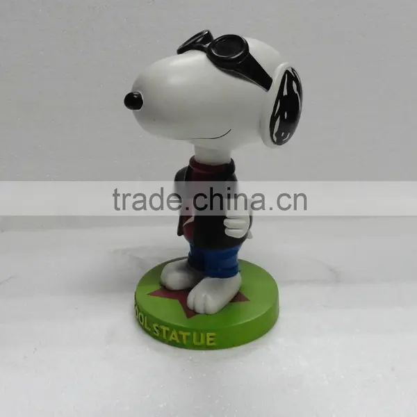 Resin Lovely Customized Action Cartoon Snoopy Toy Statues photo-2