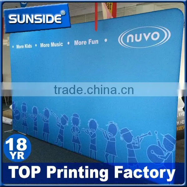 Wholesales Vertical Magnet Pop up Advertising Fabric Tension Display -qt