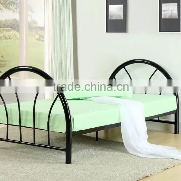 metal single bed dormitory bed
