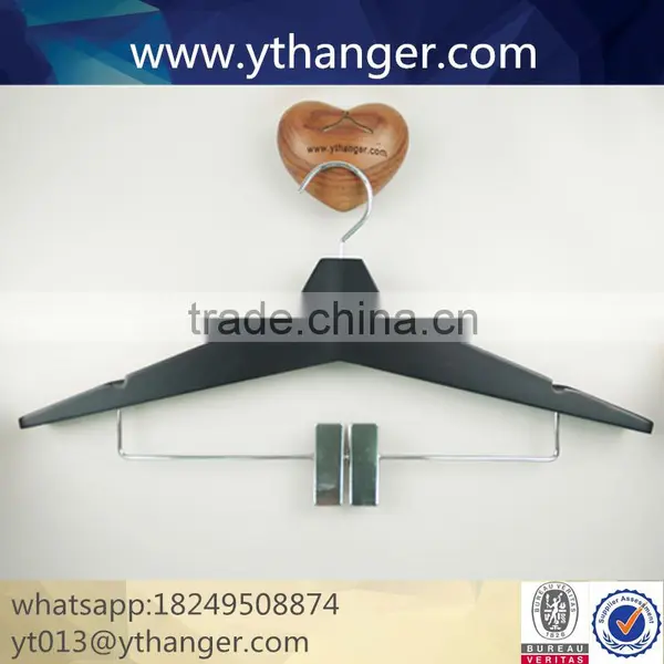 CY-656 Wholesale Custom Size Wooden Cloth Hanger Wooden Hanger for Suits Supplier's Choice photo-2