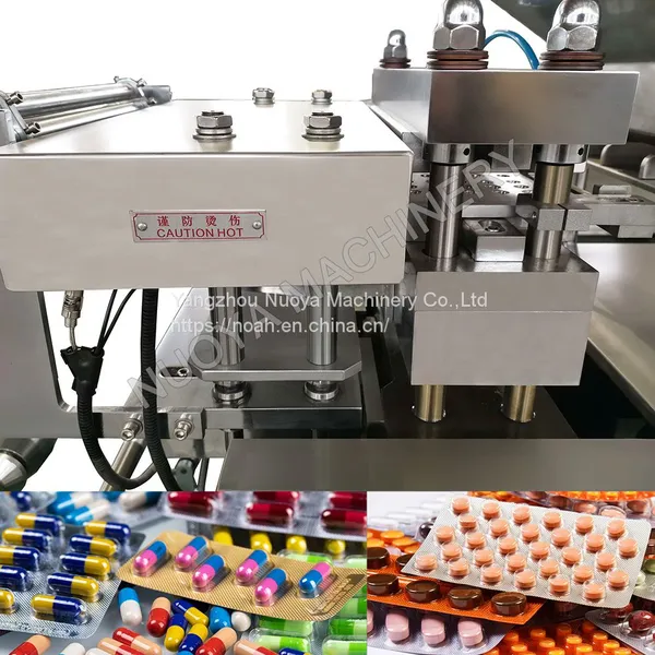 DPB-250 Flat Plate Tablet Capsule Liquid Honey Blister Packaging Machine photo-4