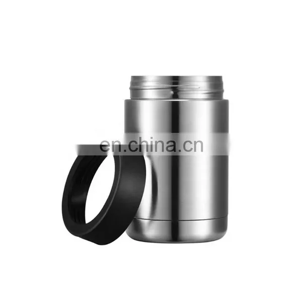 Custom Logo 12 OZ Double Wall Insulated Stainless Steel Can Cooler photo-3