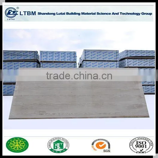 Exterior Wall Class-A1 Fire-proof Wood Grain Siding Panel for Buliding & Deceration Material