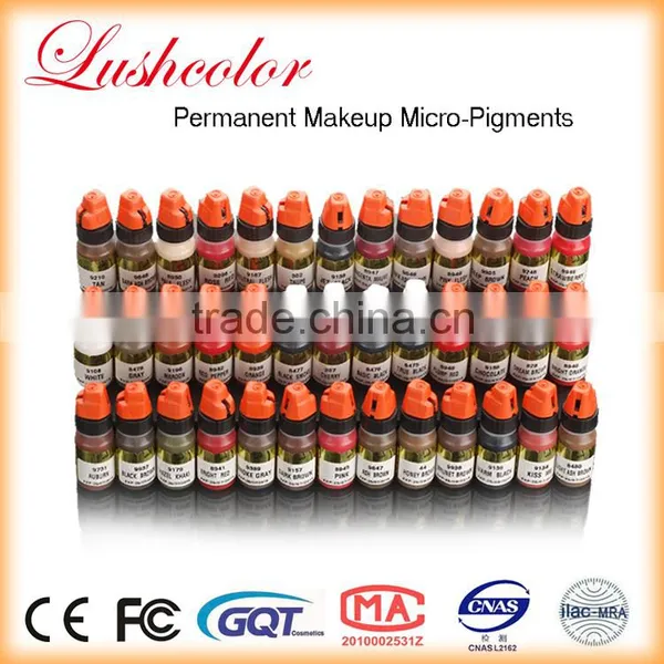 LUSHCOLOR Micro Permanent Makeup Pigment and Permanent Makeup Tattoo Ink Set Supplier photo-5