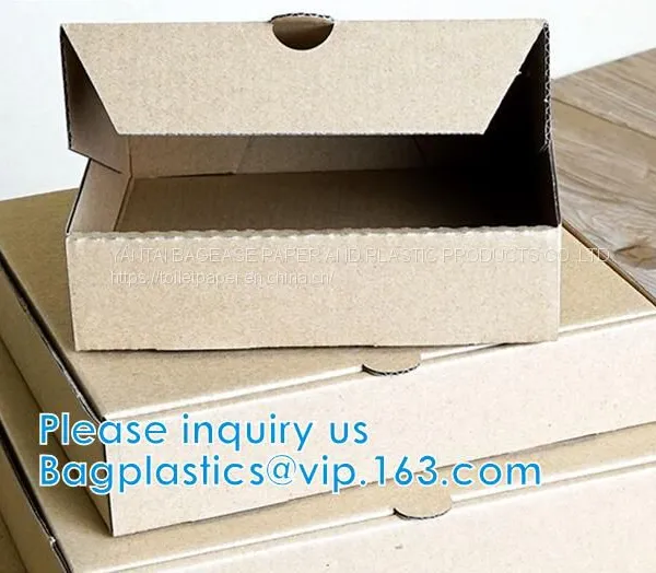 Cheap Pizza Boxes Wholesale/Custom Pizza Box/Pizza Box Design,food Packaging Corrugated Wholesale Pizza Boxes Bagease photo-3