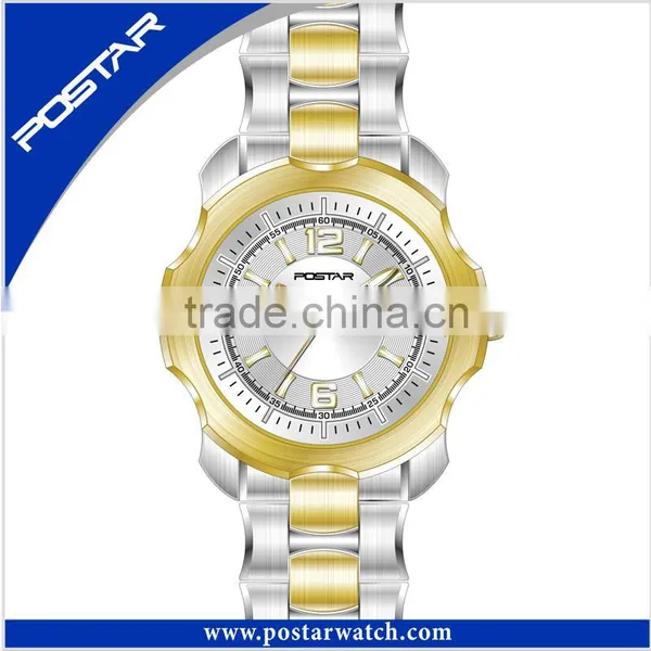 Elegant Quartz Watch Price Diver Metal Band Watch photo-2