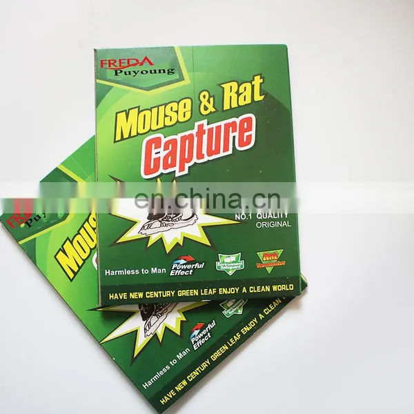 Non Poisonous Mouse & Rat Glue Snare Green Board Glue Trap for Rats photo-4