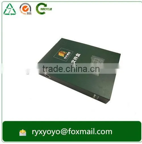 New Design Printed Paper Document Filing Box for Office Stationary photo-5
