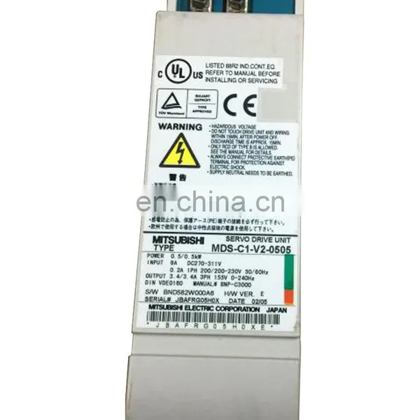 Tested Mitsubishi Electric Servo Drive Unit MDS-C1-V2-0505 90% New photo-4