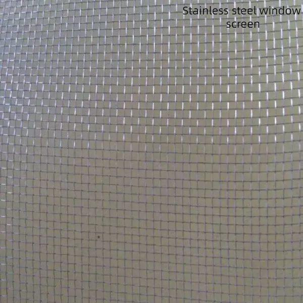 Stainless Steel Window Screen Anti-theft Storm Door With Glass and Screen photo-2