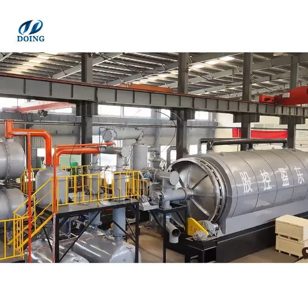 Medical Waste Pyrolysis Machine Convert Waste Plastics to Fuel Oil Recycling Pyrolysis Plant for Sale photo-4