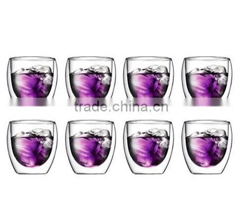 Prevent Cracking Double Wall Glass Cup Coffee Glass Cup Quality Choice photo-4