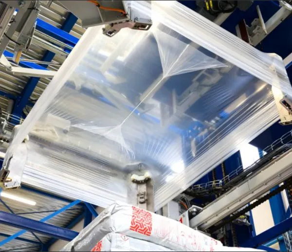 Chinese Supplier Automatic cold Stretch Hood and Shrink Wrapping Machine