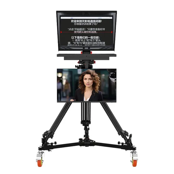 Studio Teleprompter for Newsroom, Interviews, Live Production TYSTDirect High Build Quality photo-3