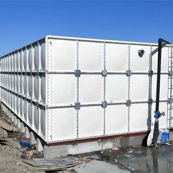 Export-Grade FRP Drinking Water Tank 10,000m³ Food-Grade Storage Free Design Drawing