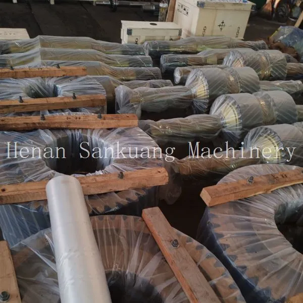 Induction Hardened Gear Shaft with 0.8mm Effective Case Depth, 45# Steel Turning