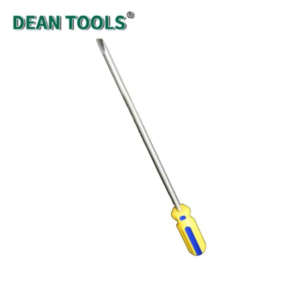 Non-Sparking Screwdriver,Aluminum Bronze,Strike Cap Go Through Screwdriver,Professional Striking Screwdriver