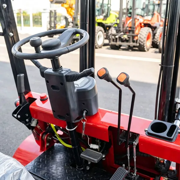 Electric Forklift Truck Lithium Battery 2 Ton Rated Load High Lift Warehouse Logistics Material Handling Equipment photo-5