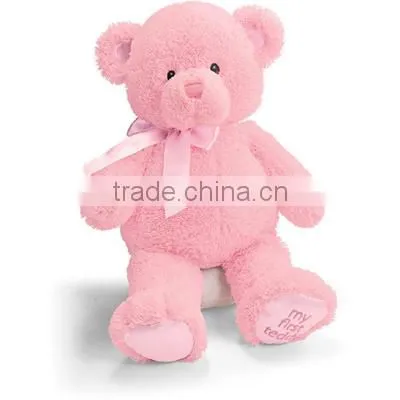 Teddy Bear Pink, Small Teddy Bear Pink, Pink Plush Bear Toy