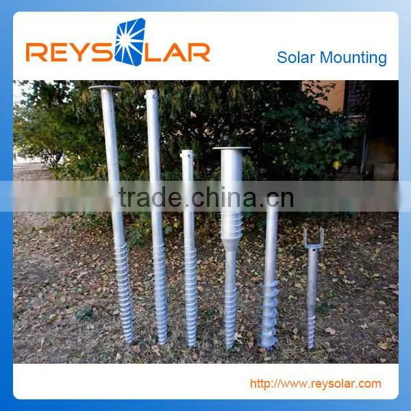 Aluminum Solar Screw Ground Mounting Bracket photo-2