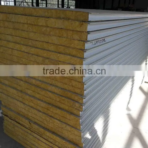 Fire Resistant Rock Wool Sandwich Panel Manufacturer photo-2