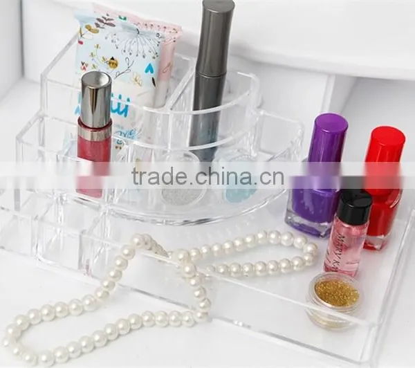 Offer Cosmetic Plastic Bin Acrylic Cosmetic Organizer photo-5