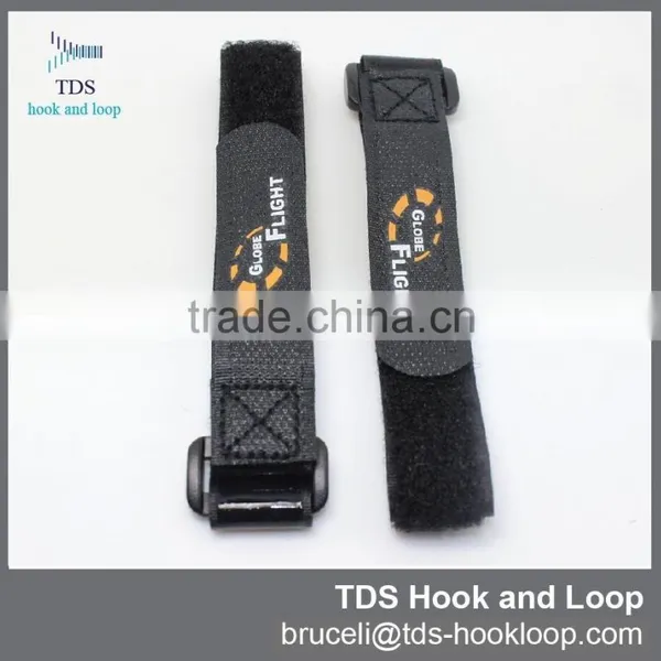 Durable Custom Logo Hook and Loop Non Slip Buckle Strap photo-4