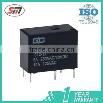 Subminiature Relay 6V 5A 10A of PCB type JZC11FA