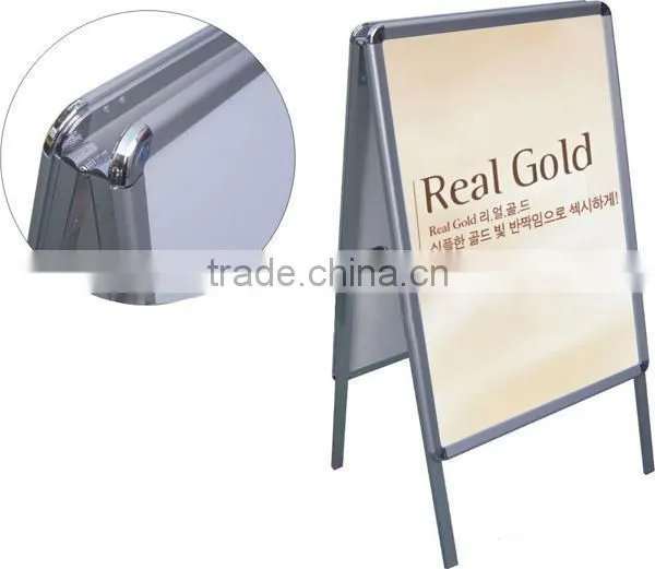 2 x A2 A-BOARDS POSTER BOARD PAVEMENT SIGN SNAP FRAME ADVERTISING DISPLAY STANDS