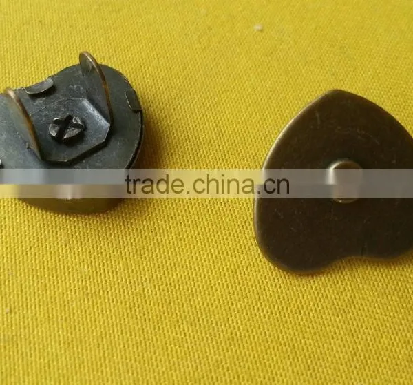 18mm Heart Shape Magnet Snap Button For Handbag -- SN1521 photo-4