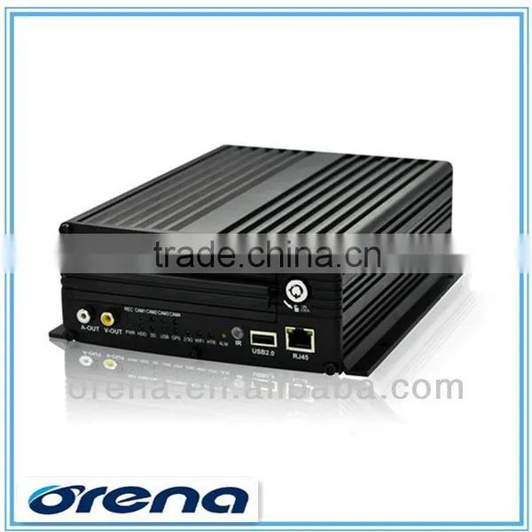 4 Four Channel Hard Disk Multi-Function Mobile DVR